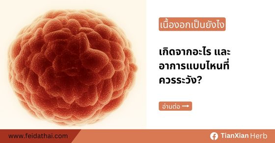 เนื้องอกเป็นยังไง เกิดจากอะไร และอาการแบบไหนที่ควรระวัง?
