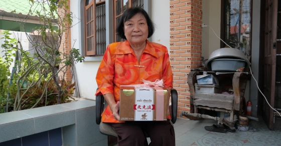 คุณกาญจนี บุญมงคลรัศมิ์ อายุ 74 ปี ผู้พิชิตมะเร็งด้วยความหวังและกำลังใจ